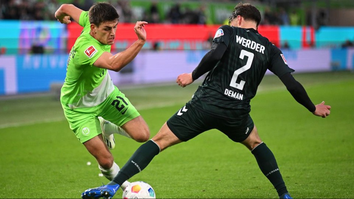 Wolfsburg-Werder Bremen mcadelesinde kazanan kmad
