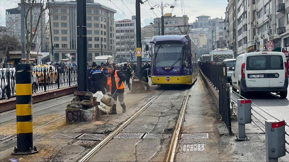 Kabata-Baclar Tramvay Hatt'nda aksama