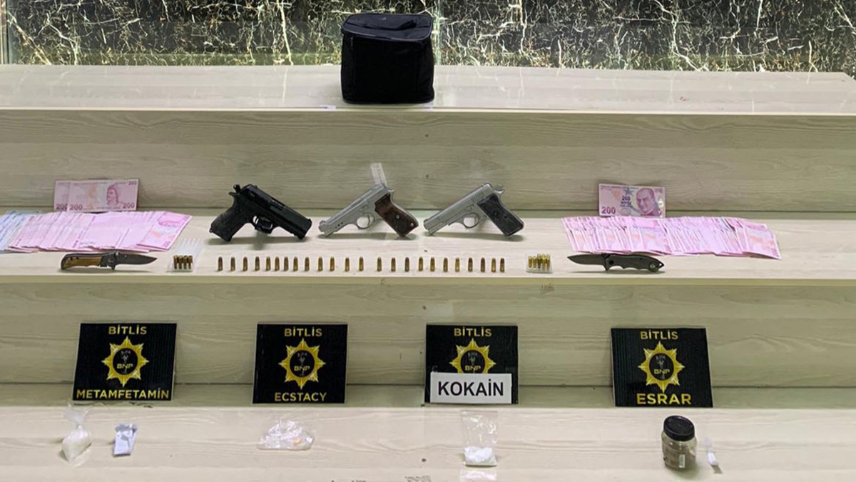 Bitlis'te uyuturucu operasyonu 