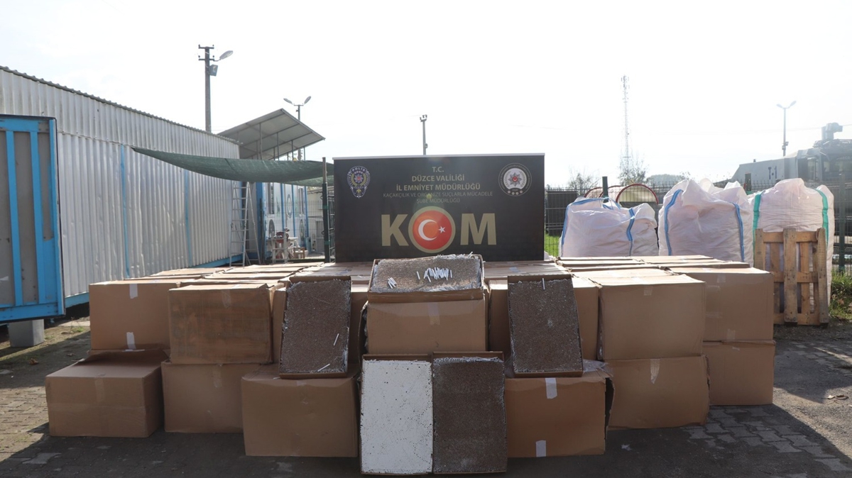 Durdurulan trda ele geirildi: Tam 2 milyon 