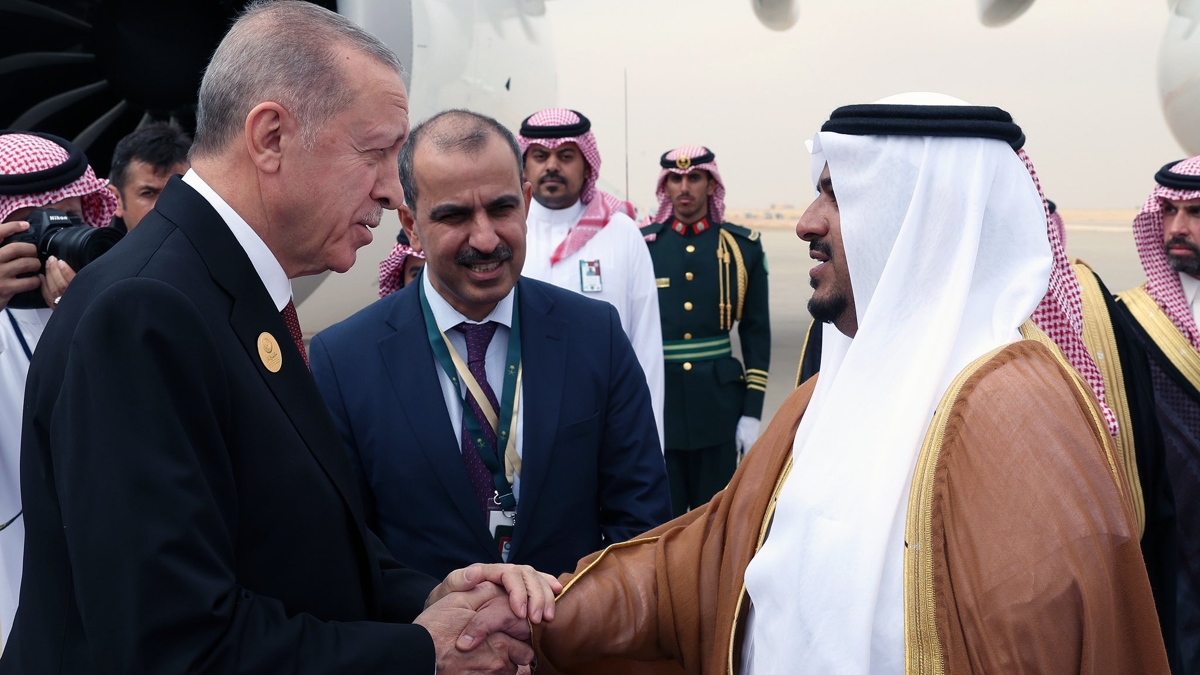 Cumhurbakan Erdoan, Riyad'da