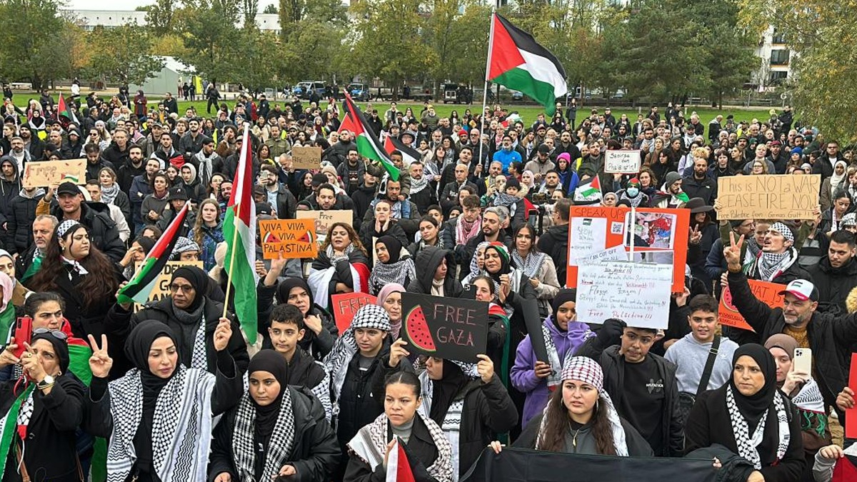 Berlin'den Filistin'e destek 
