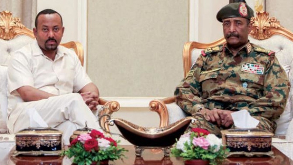 Etiyopya Babakan ile Sudan Egemenlik Konseyi Bakan arasnda grme