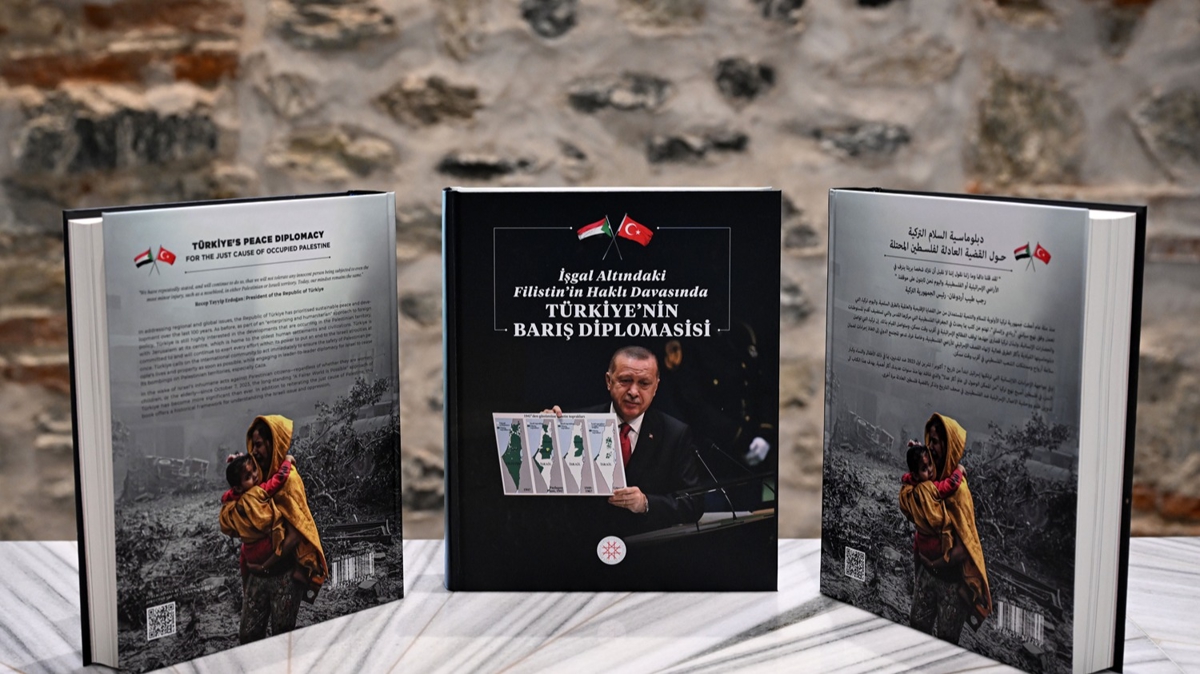 letiim Bakanl tarafndan Filistin kitab ve sergisi hazrland 