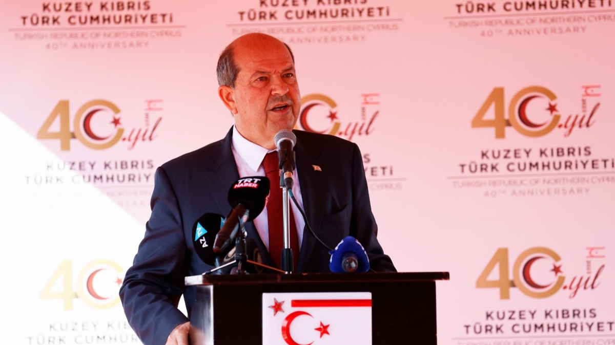 KKTC Cumhurbakan Tatar: Cumhurbakan Erdoan'n verdii mesajlar bize g veriyor