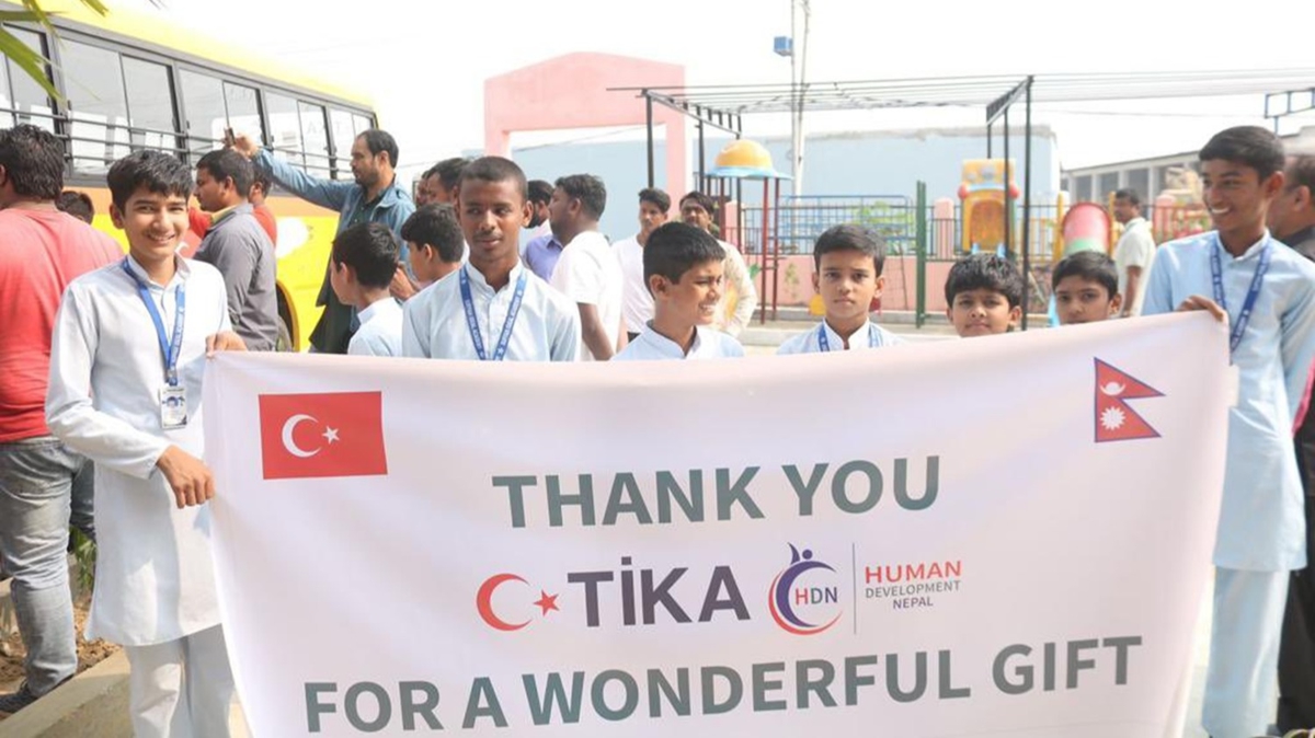 TKA tarafndan Nepal'de tamamlanan projeler trenle ald
