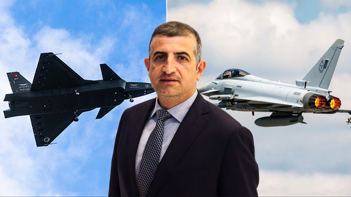 Trkiye ambargolar byle bertaraf ediyor! Haluk Bayraktar'dan Eurofighter Typhoon algsna Kzlelma ile cevap
