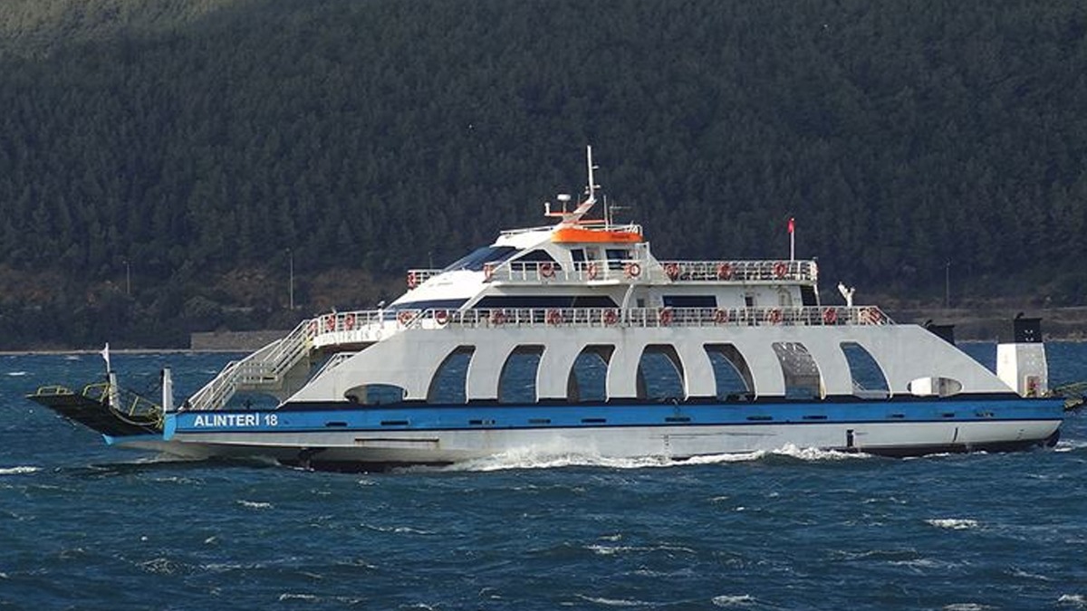 Ulama frtna engeli! Feribot seferleri iptal edildi 