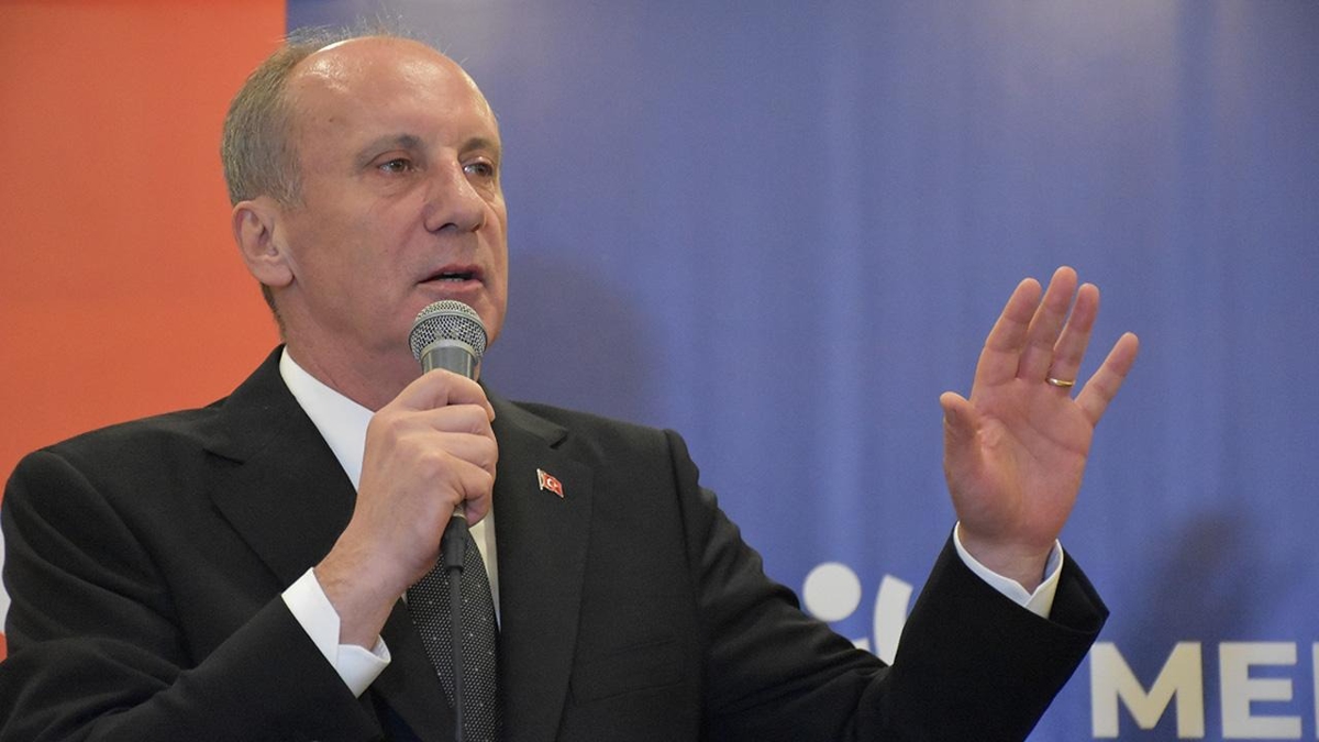 Muharrem nce'den CHP'ye veto! Yerel seim mesaj da verdi: Kazanmalar zor