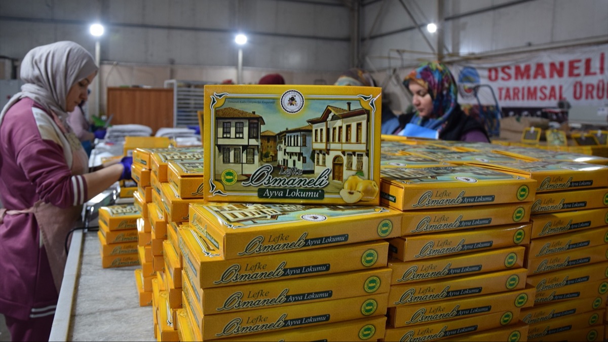 Tescilli ''ayva lokumu'' Suudi Arabistan ve Rusya pazarnda