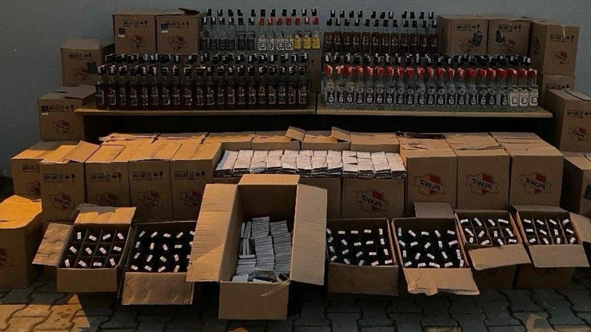 Jandarmadan kaçakçılara operasyon: 618 litre kaçak içki ele geçirildi