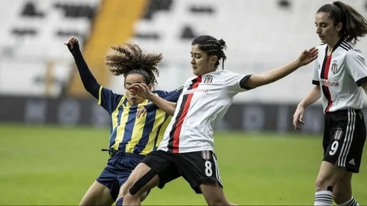 Kadn futbolunda derbinin ad: Fenerbahe-Beikta