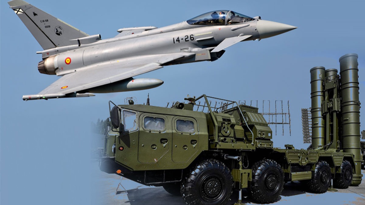 Trkiye'nin ''Eurofighter Typhoon'' hamlesi dnyada yank uyandrd! S-400' rnek gsterdiler