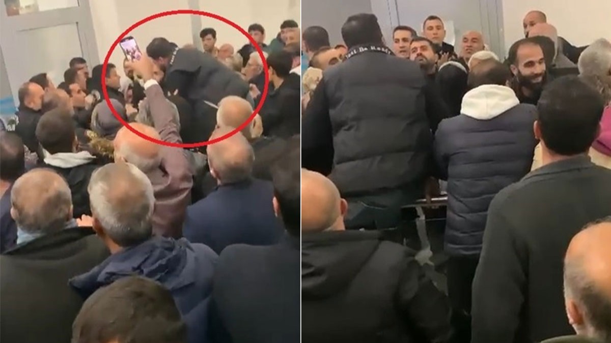 Diyarbakr Havaliman'nda Umre dn arbede! Polisin mdahalesiyle son buldu