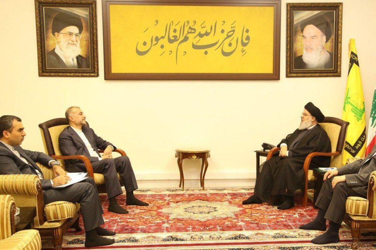 Abdullahiyan, Hizbullah lideri Nasrallah ile bir araya geldi