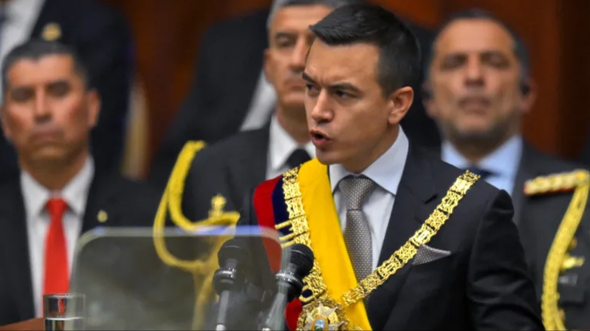 Daniel Noboa yemin etti
