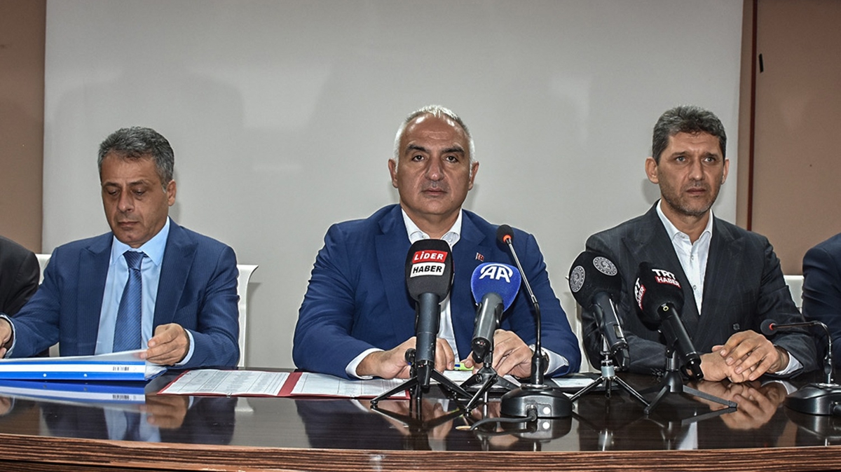 Kltr ve Turizm Bakan Ersoy: Pastadan alnan pay eit ekilde tabana yaylmasn salamalyz