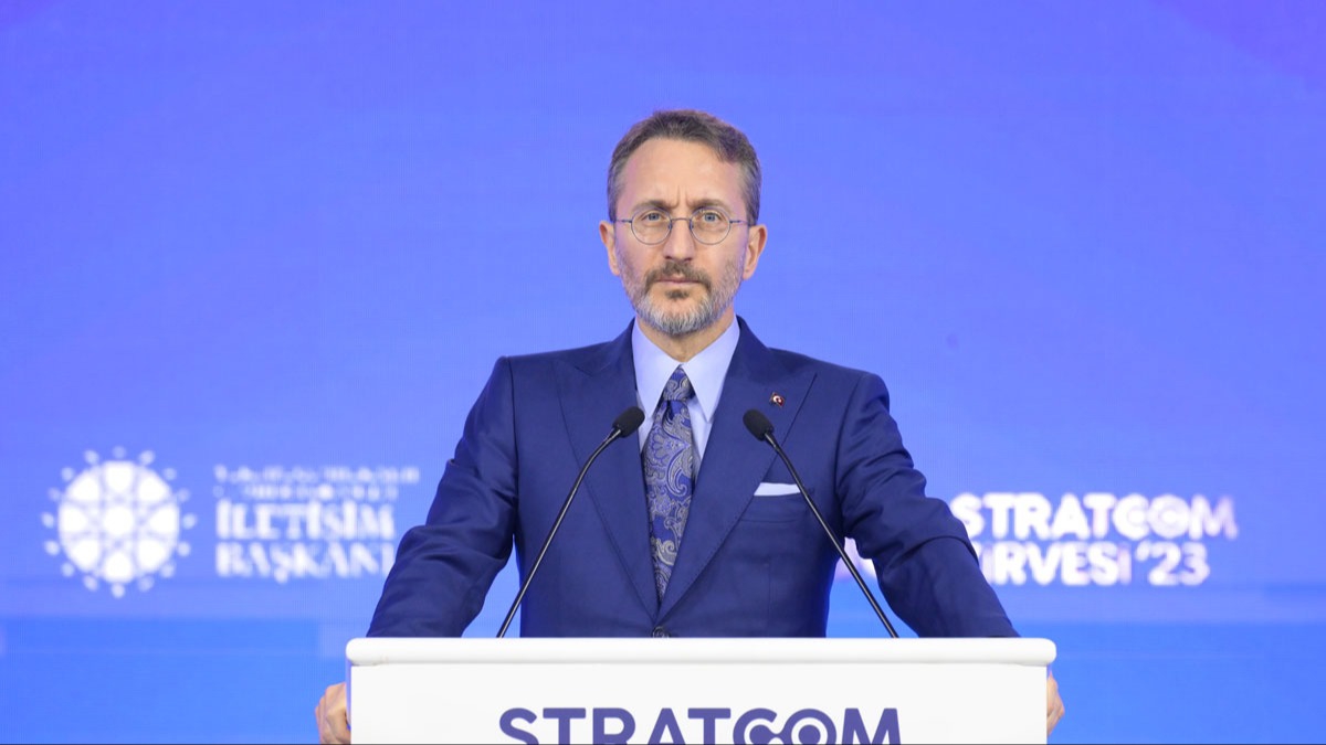 letiim Bakan Altun'dan komuya mesaj: Zorluklara birlikte gs gererek daha gl olabiliriz 