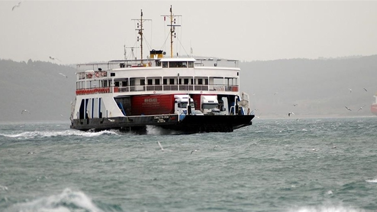 Kocaeli'de vapur seferleri iptal edildi