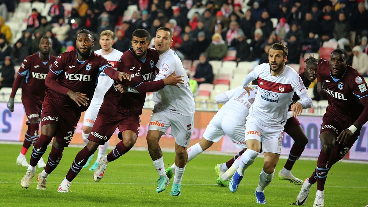 Ma sonucu: Sivasspor 3-3 Trabzonspor