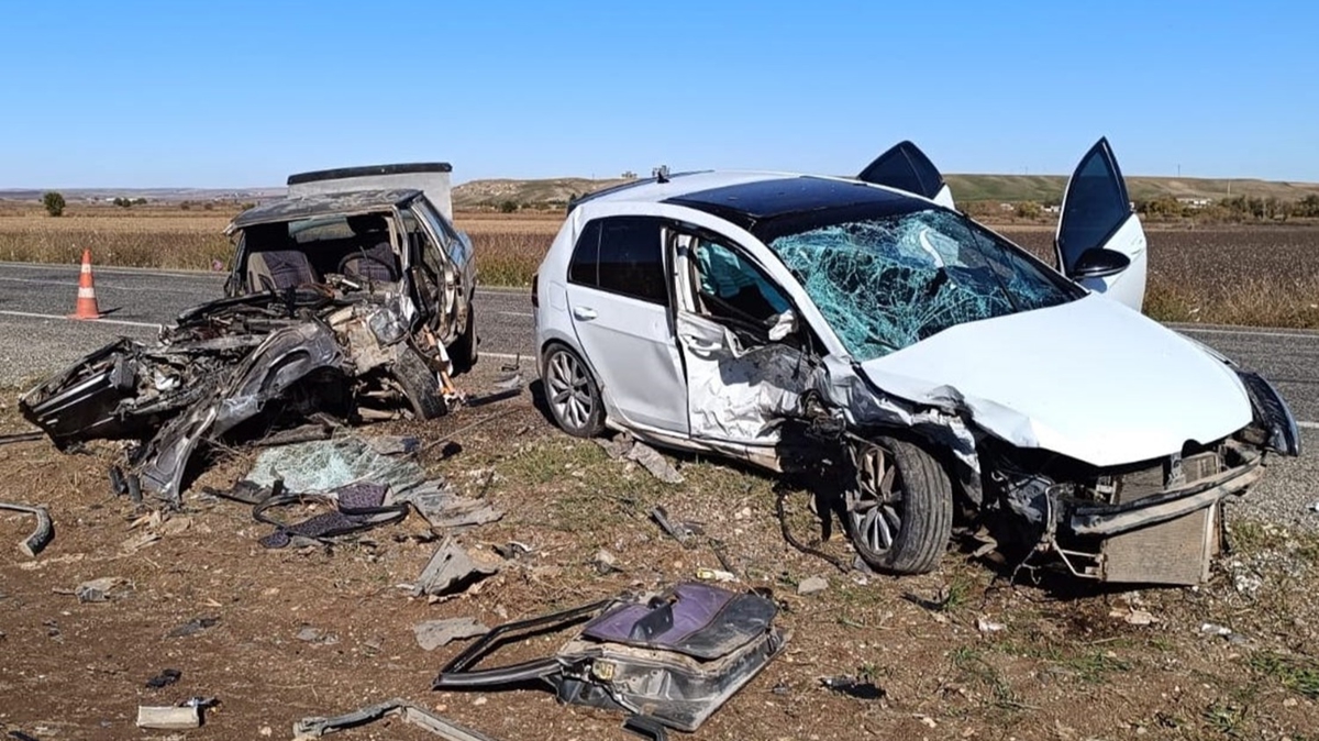Bismil'de trafik kazas: 2 l