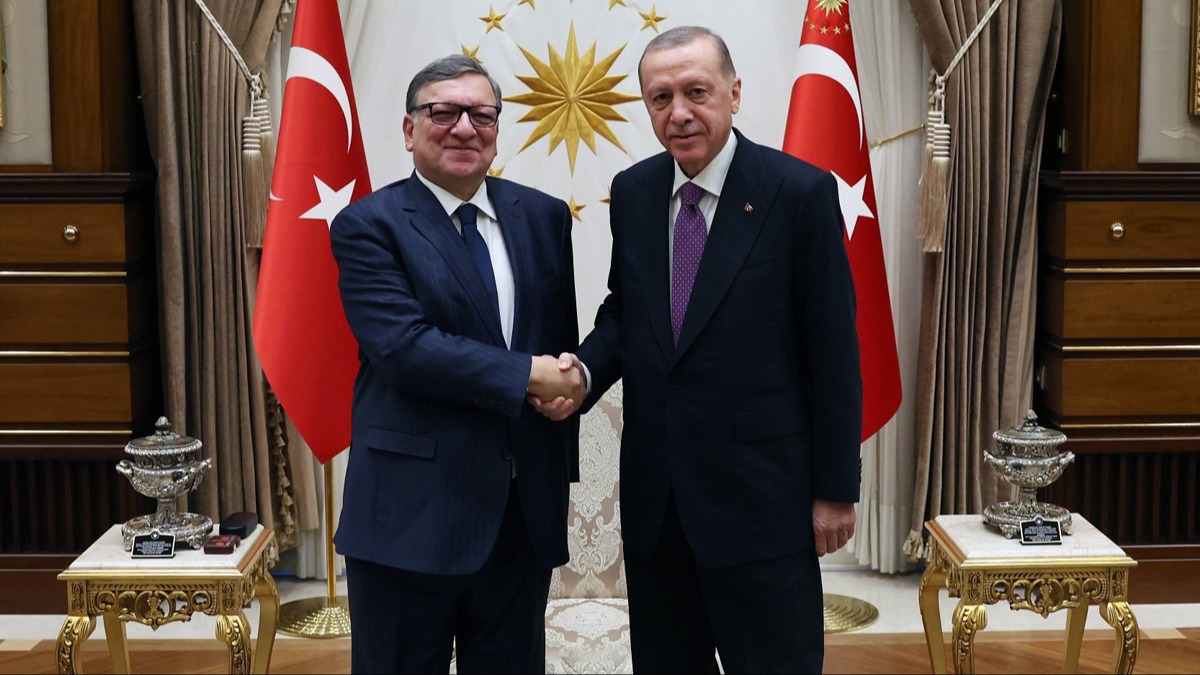 Cumhurbakan Erdoan, Barroso'yu Kabul etti