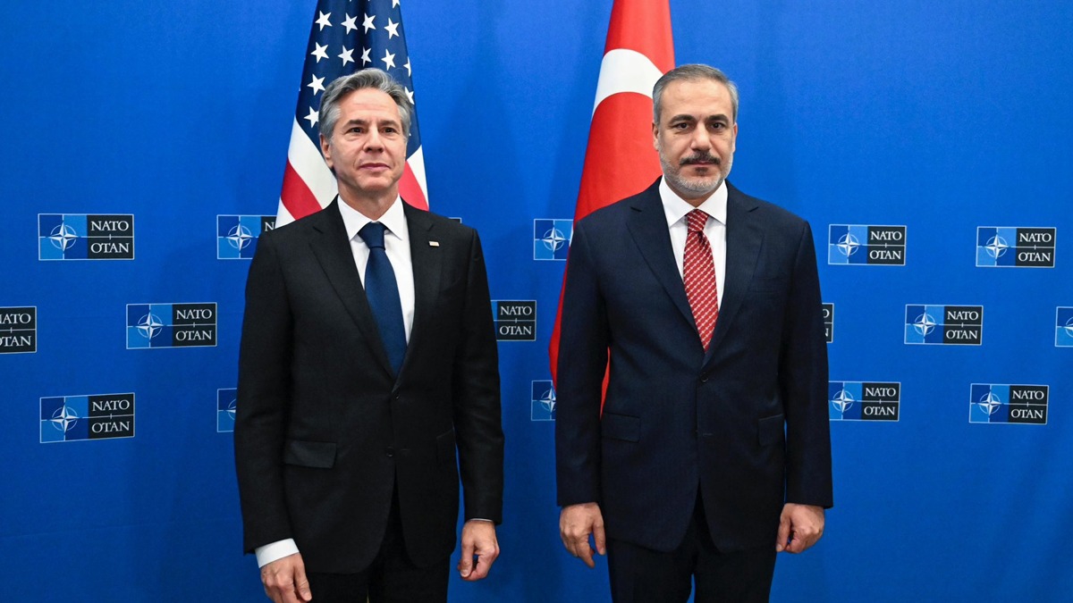 Dileri Bakan Fidan, ABD'li mevkida Blinken grt 