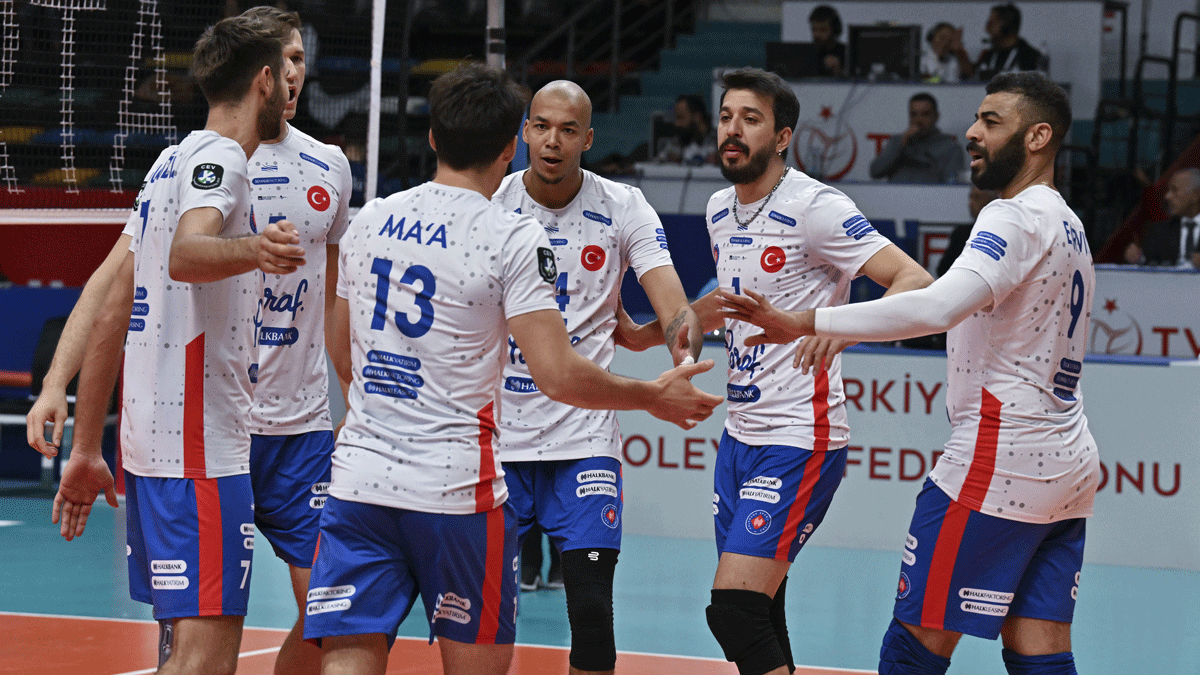 Halkbank, Recycling Volleys'i konuk edecek
