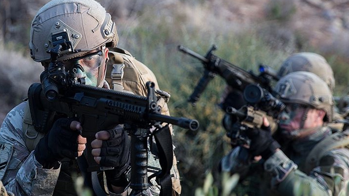MSB: Taciz atei aan 2 PKK/YPG'li terrist, etkisiz hle getirildi