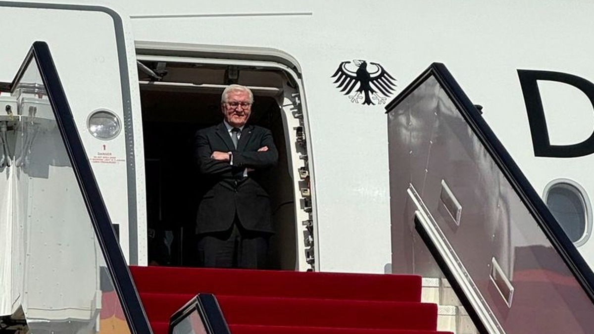 Katar'da Cumhurbakan Steinmeier'a souk du: Karlamaya kimse gelmedi