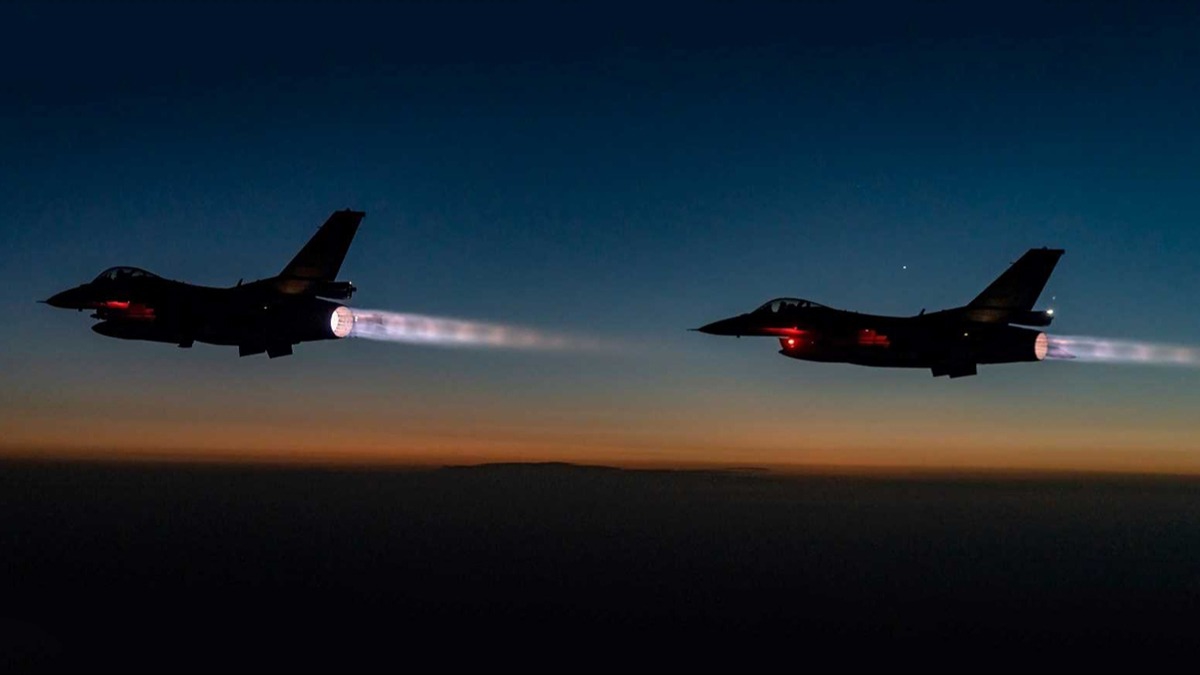 Irak'ın kuzeyine hava harekâtı! 16 hedef imha edildi