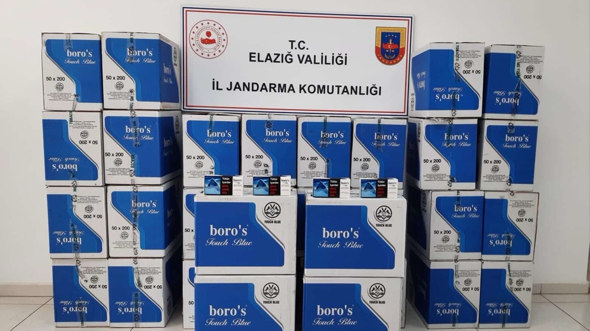 Elaz'da ele geirildi: Tam 320 bin adet