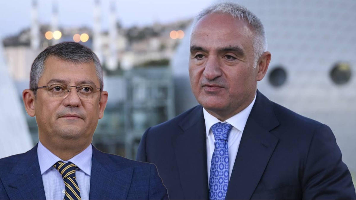 Bakan Ersoy'dan Özgür Özel'e sert tepki: Emek hırsızlığı yapmasın