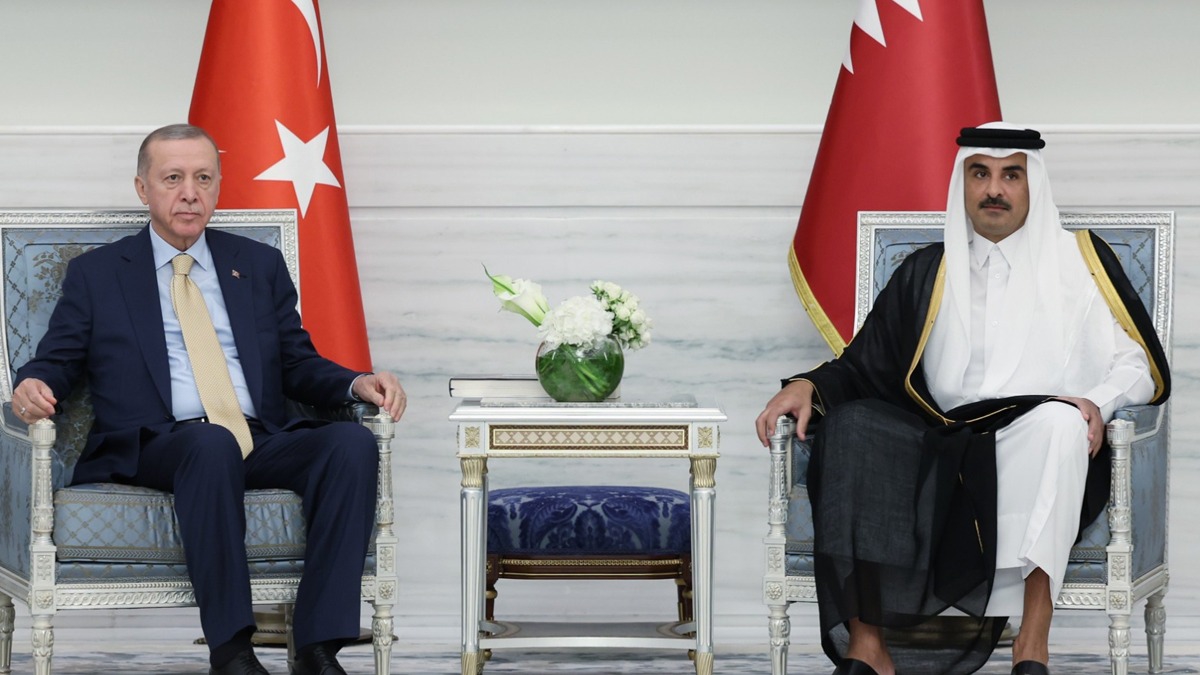 Cumhurbakan Erdoan'dan Katar'da ''Gazze'' diplomasisi