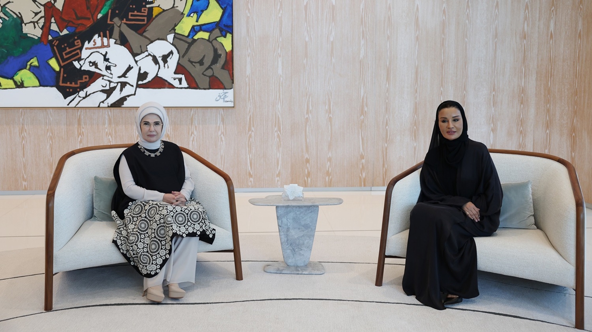 Emine Erdoan'dan, Filistin in Tek Yrek Zirvesi'nin ardndan oluturulan eylem planlarna ilikin adm