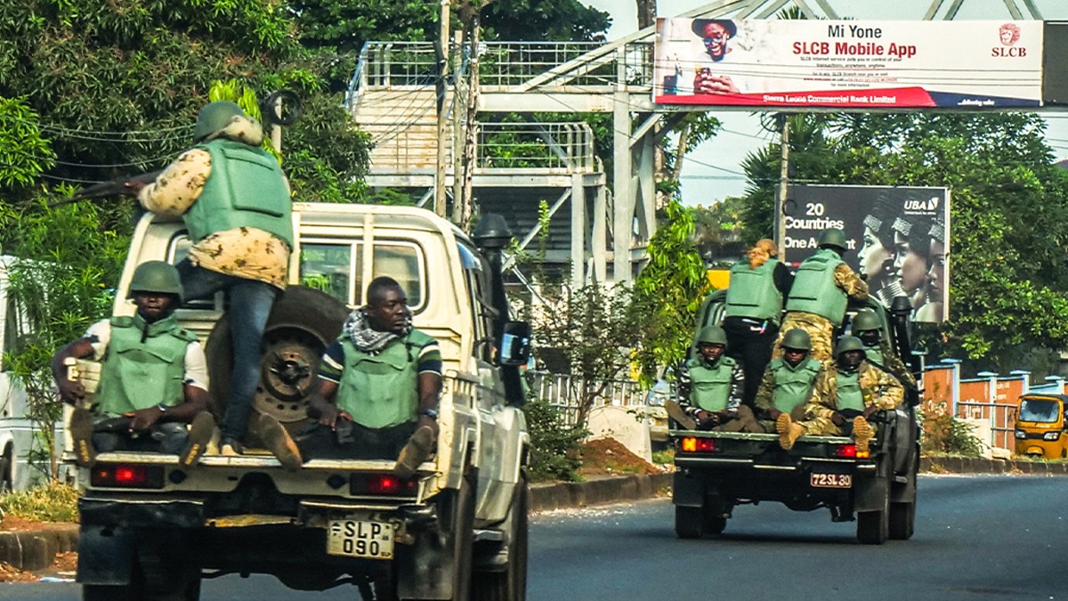Sierra Leone'de darbe giriimi: 57 gzalt