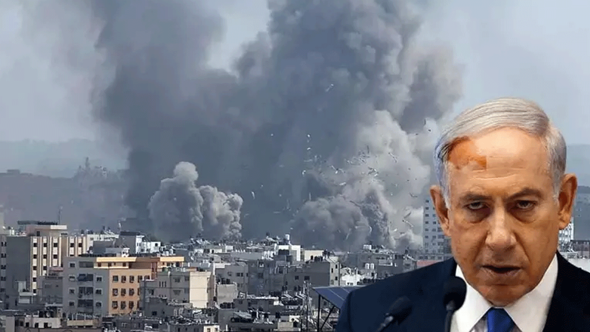 Bebek katili Netanyahu'nun sava sonras plan! ''srail'in sorumluluunda silahszlandrlmal''