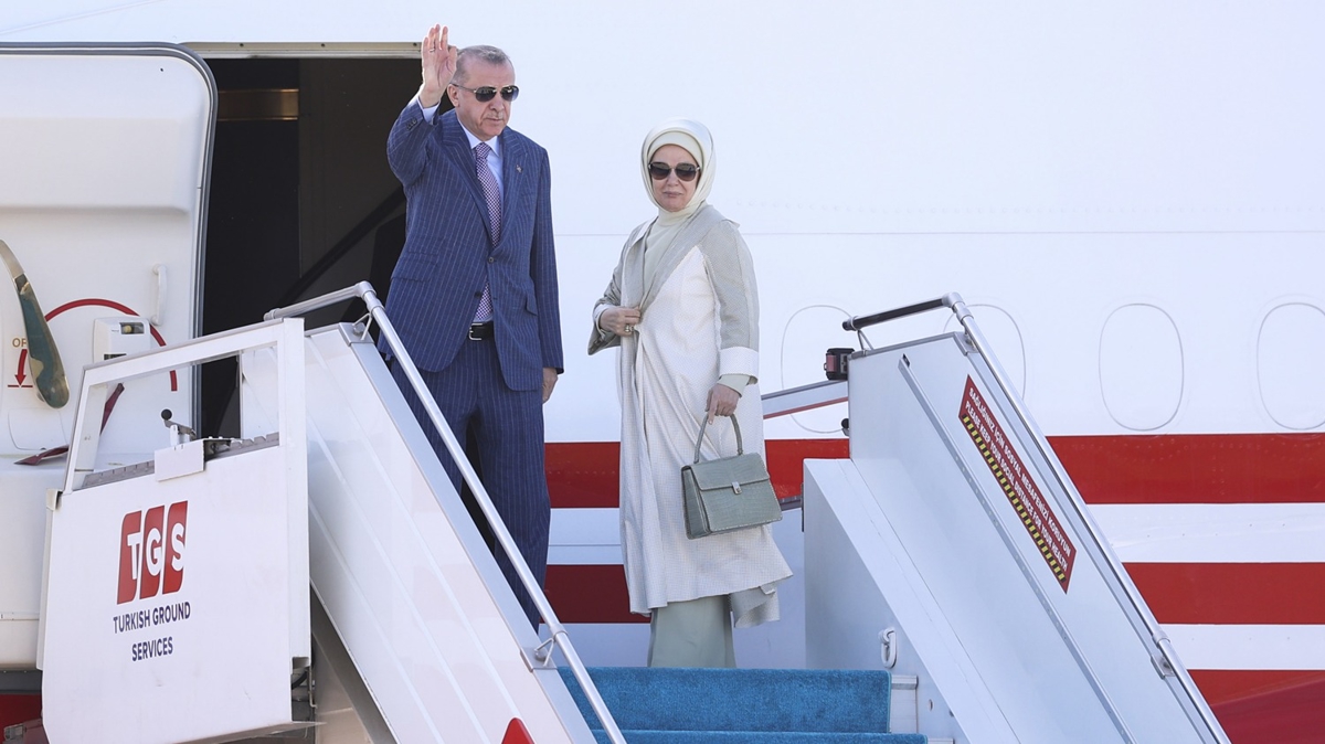 Başkan Erdoğan, Atina'ya gitti