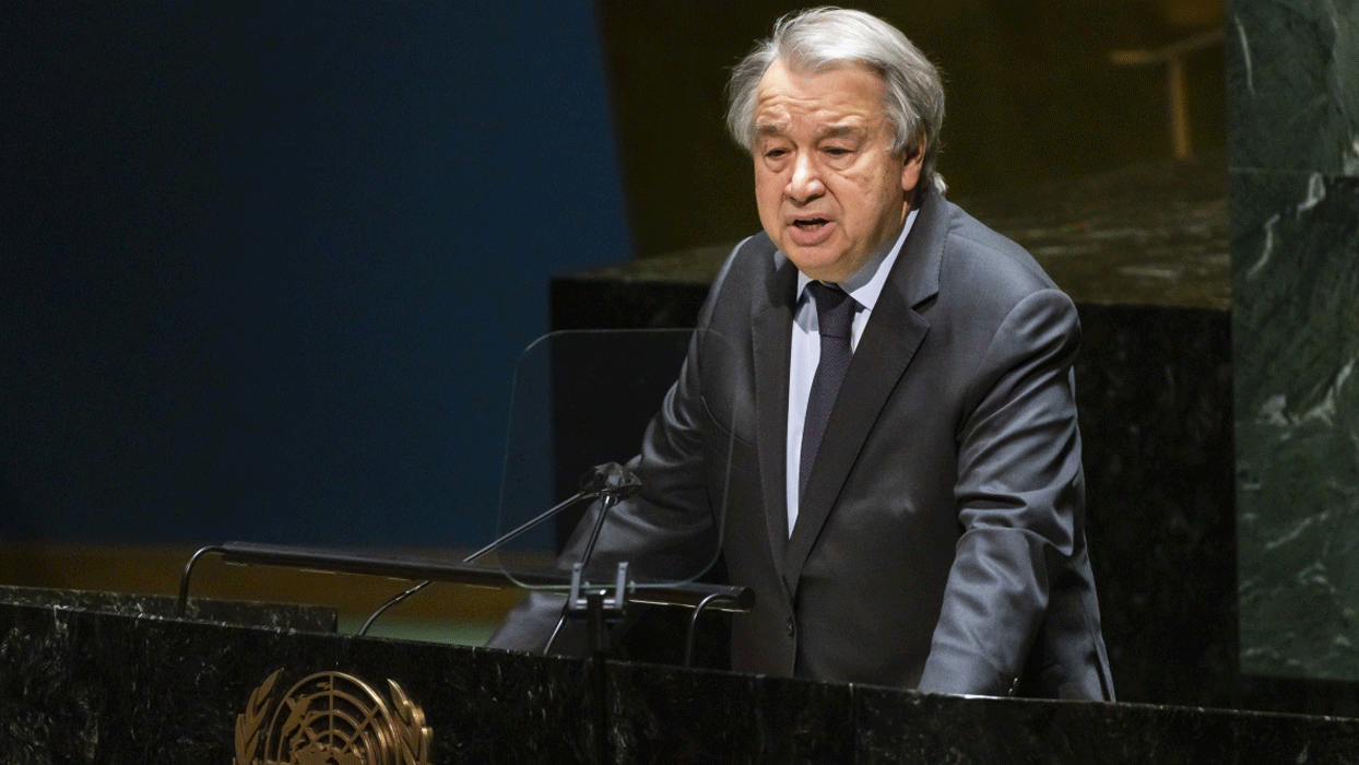 Guterres terr devleti srail'in hedefinde! Yzsz aklama: Dnya barna kim tehdit?
