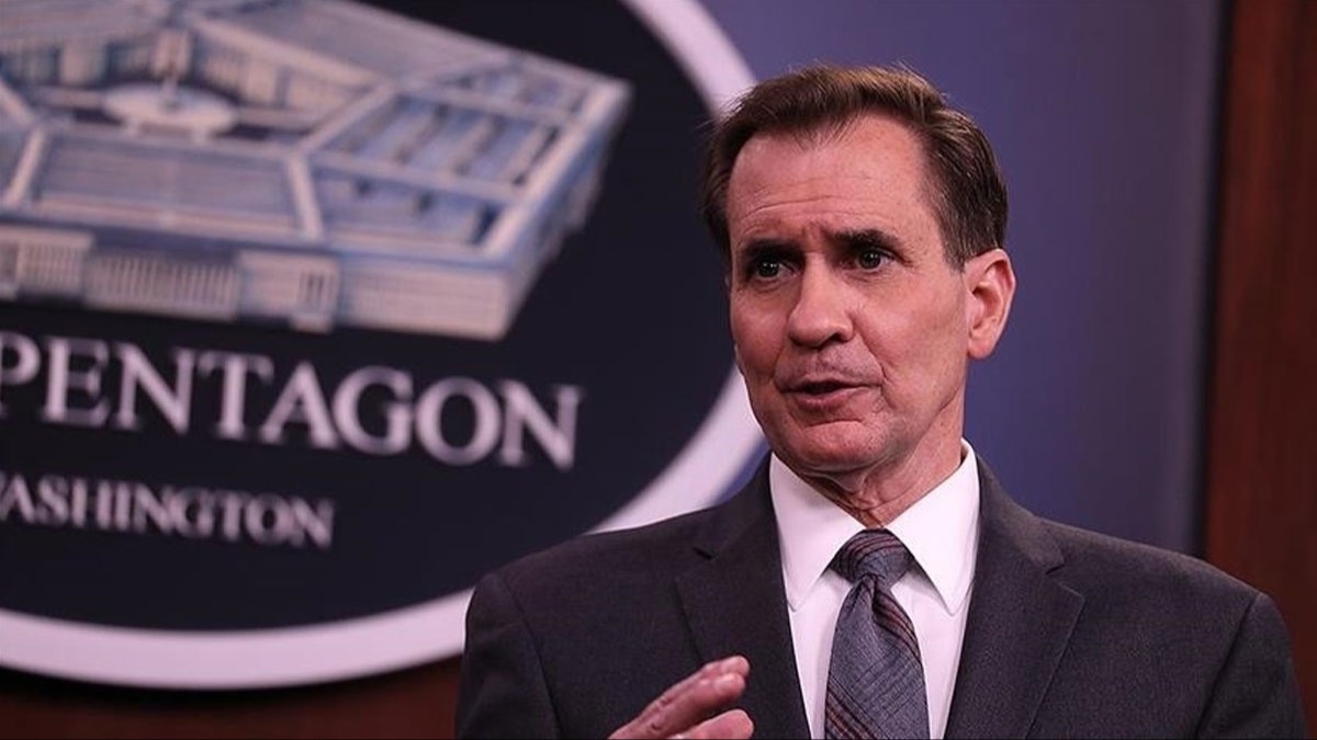 Pentagon Szcs Kirby: Gazze'nin yeniden igal edilmesini desteklemiyoruz