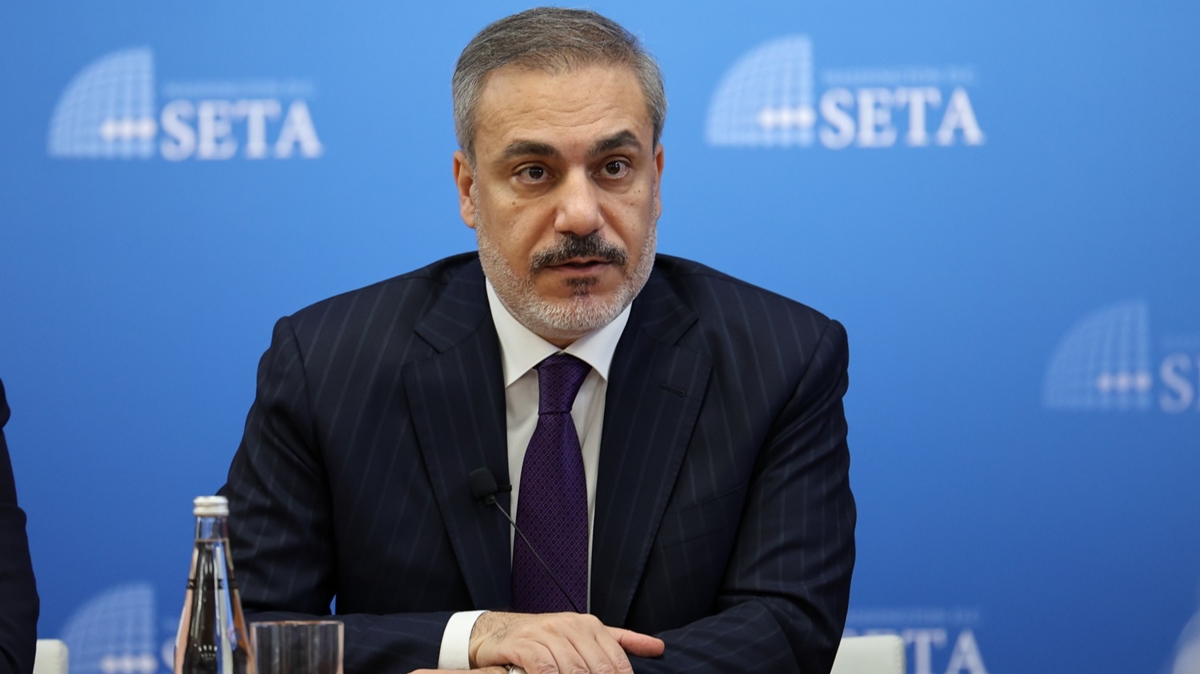 Bakan Fidan'dan ABD'de SETA Vakfı'na ziyaret
