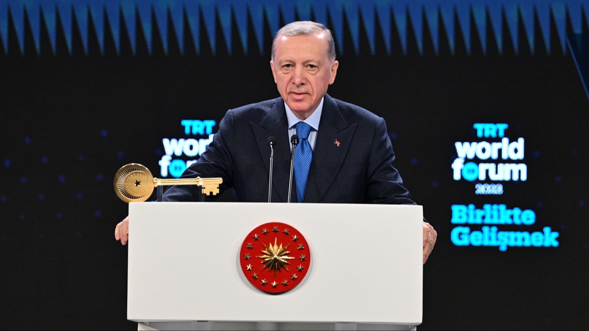 Cumhurbakan Erdoan: Trk basn Gazze'den dnyaya iletiim koridoru amtr