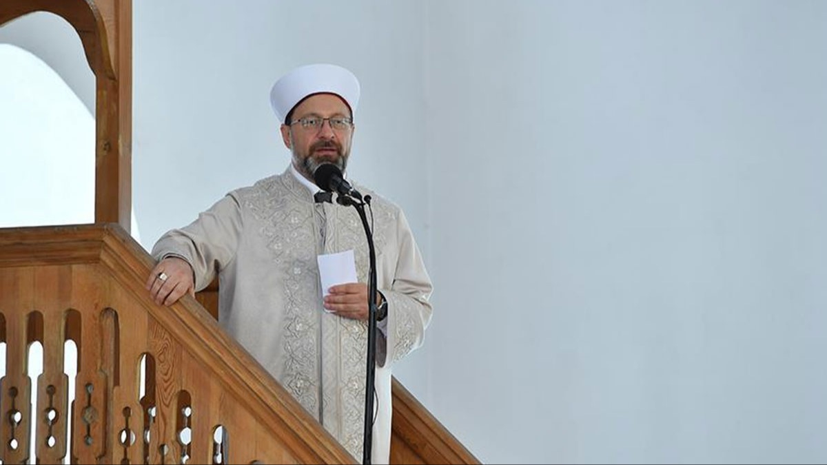 Diyanet leri Bakan Erba: mmetin sessizliinden g alan katiller, bebeklerin zerine bomba yadryor