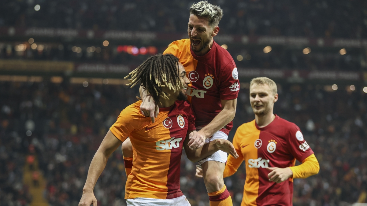 Galatasaray evinde doludizgin!