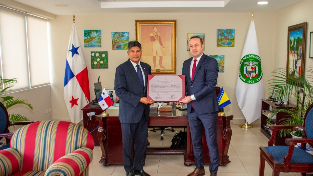 lk kez bir Trk, Bosna Hersek adna Panama'ya diplomat olarak atand