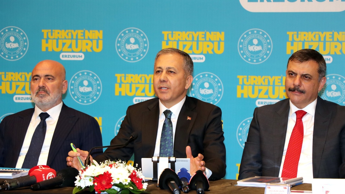 Bakan Yerlikaya: Kim olursa olsunlar, kamu düzenini bozmaya çalışan tüm yapılanmaları çökerteceğiz 