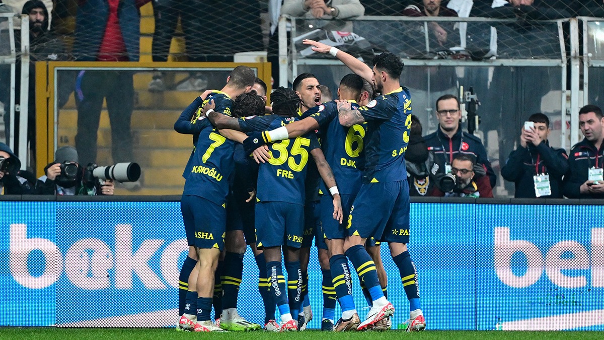 MA SONUCU: Beikta 1-3 Fenerbahe