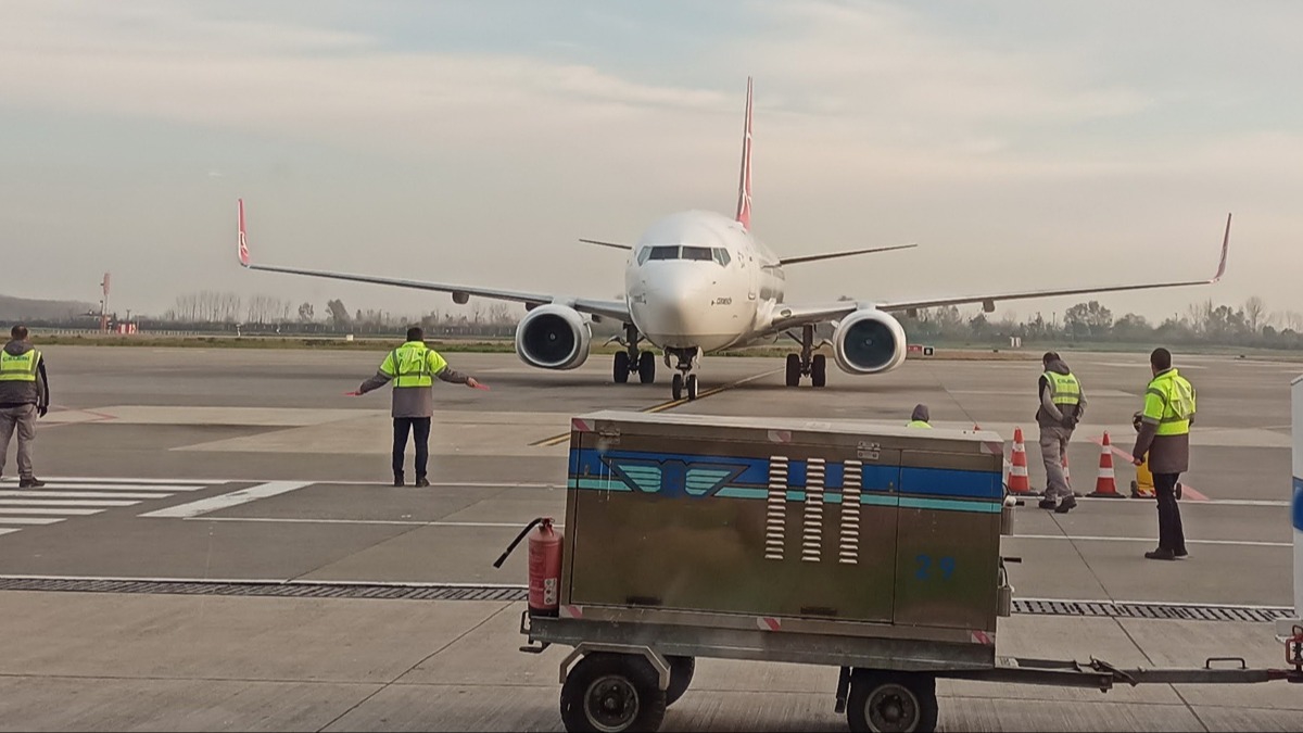 Samsun aramba Havaliman 1 milyonu akn yolcu arlad