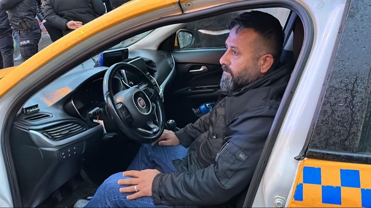 Yardm etmek iin taksiye ald! Sonrasnda deheti yaad