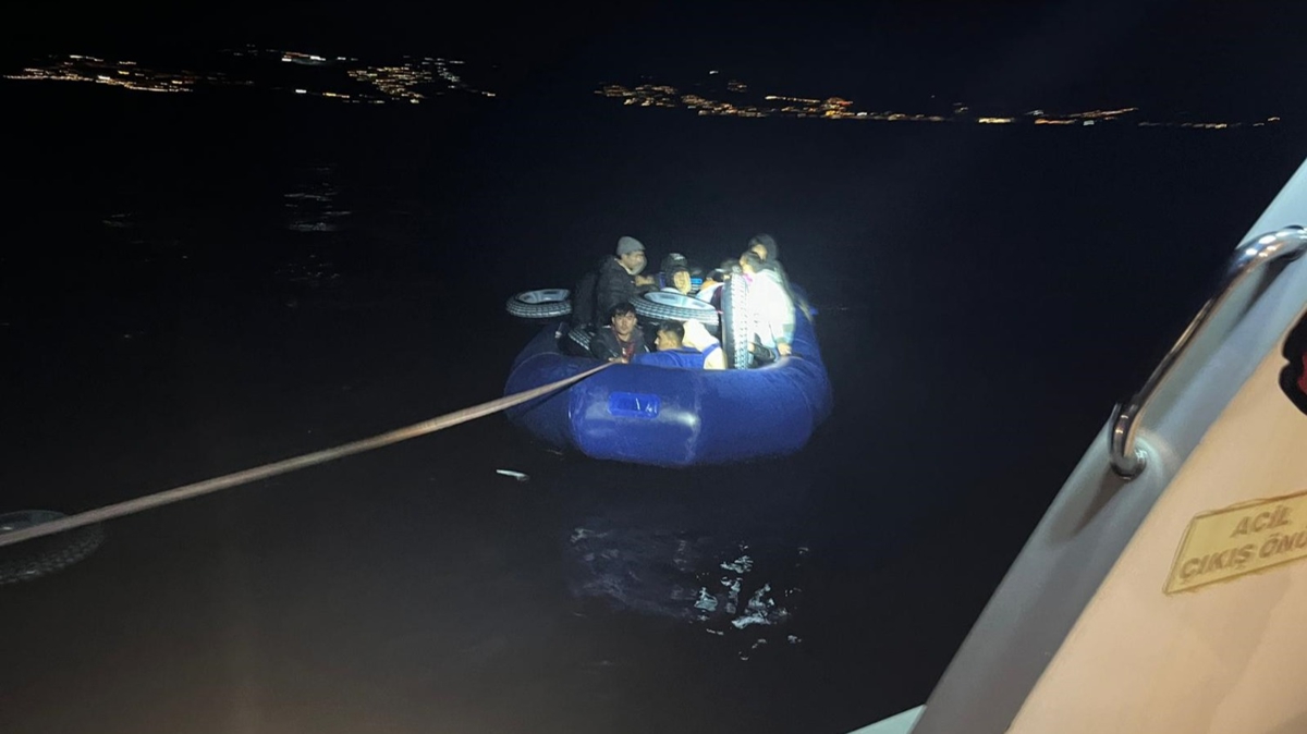 Bodrum aklarnda 156 dzensiz gmen yakaland